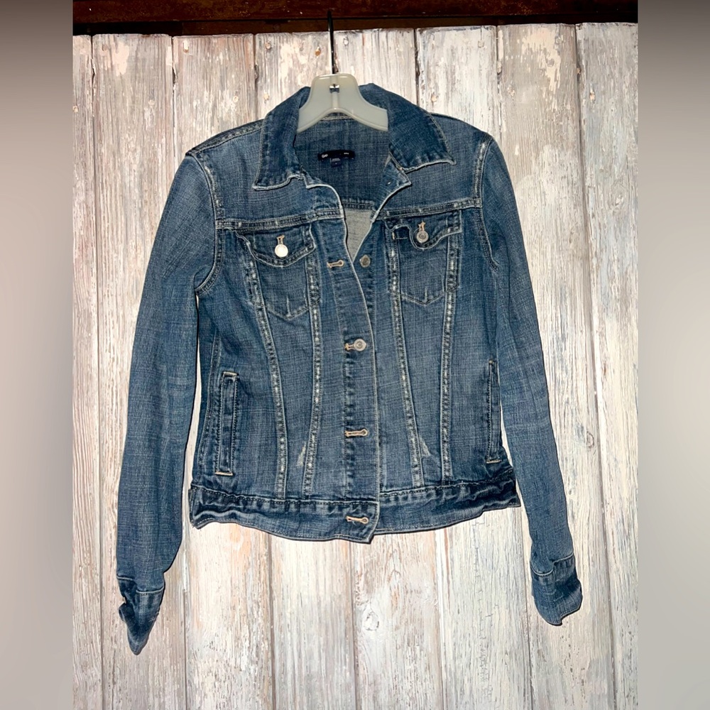 Gap Denim Blue Women's Jacket